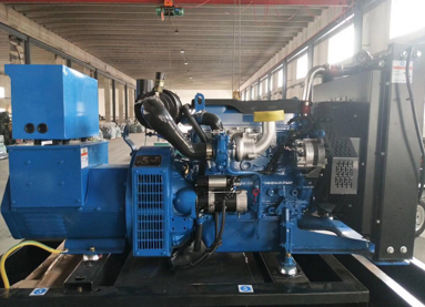 鹤壁湛河县泰豪200kw大型柴油发电机组